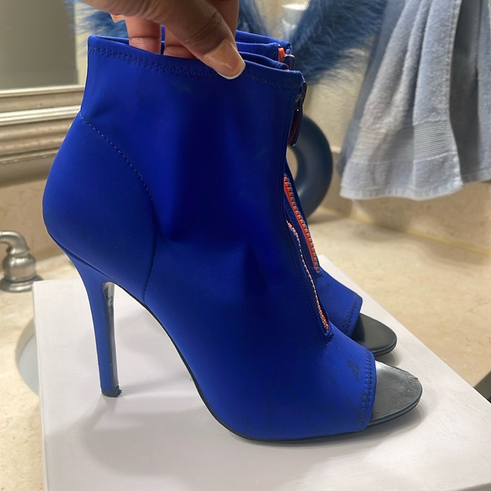 Aldo blue/pink Berrassi heels